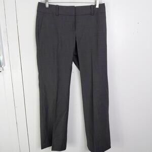Ann Taylor Pants Womens 4P Virgin Wool Gray Bootcut Work Career Office Business